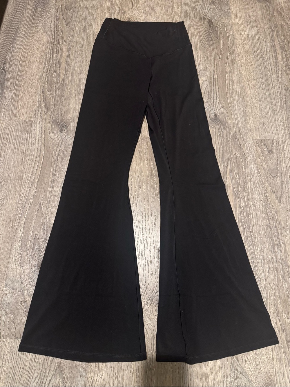 Aerie Black Flare Yoga Pants